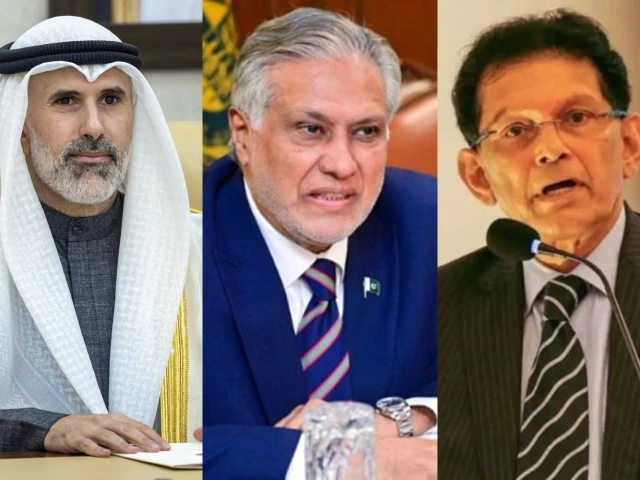 Dar, Kuwaiti FM express deep concern over regional tensions