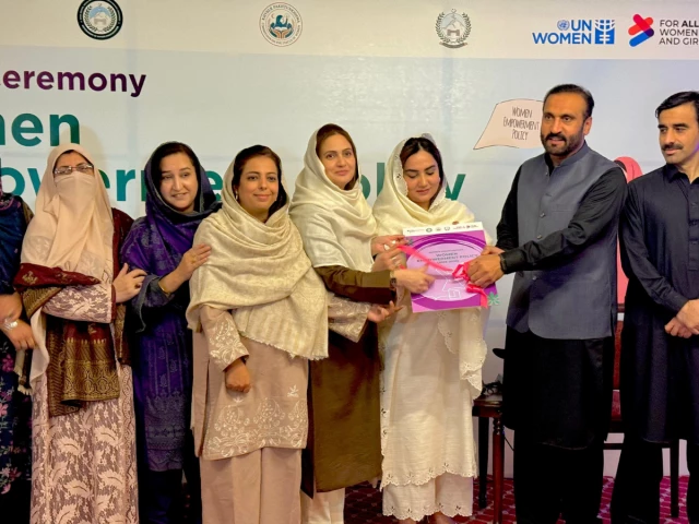 K-P government launches Women Empowerment Policy 2026–2030