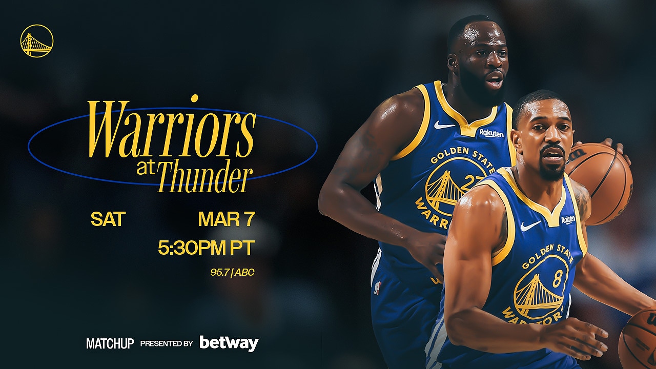 Game Preview: Warriors at Oklahoma City Thunder – 3/7/26 – NBA