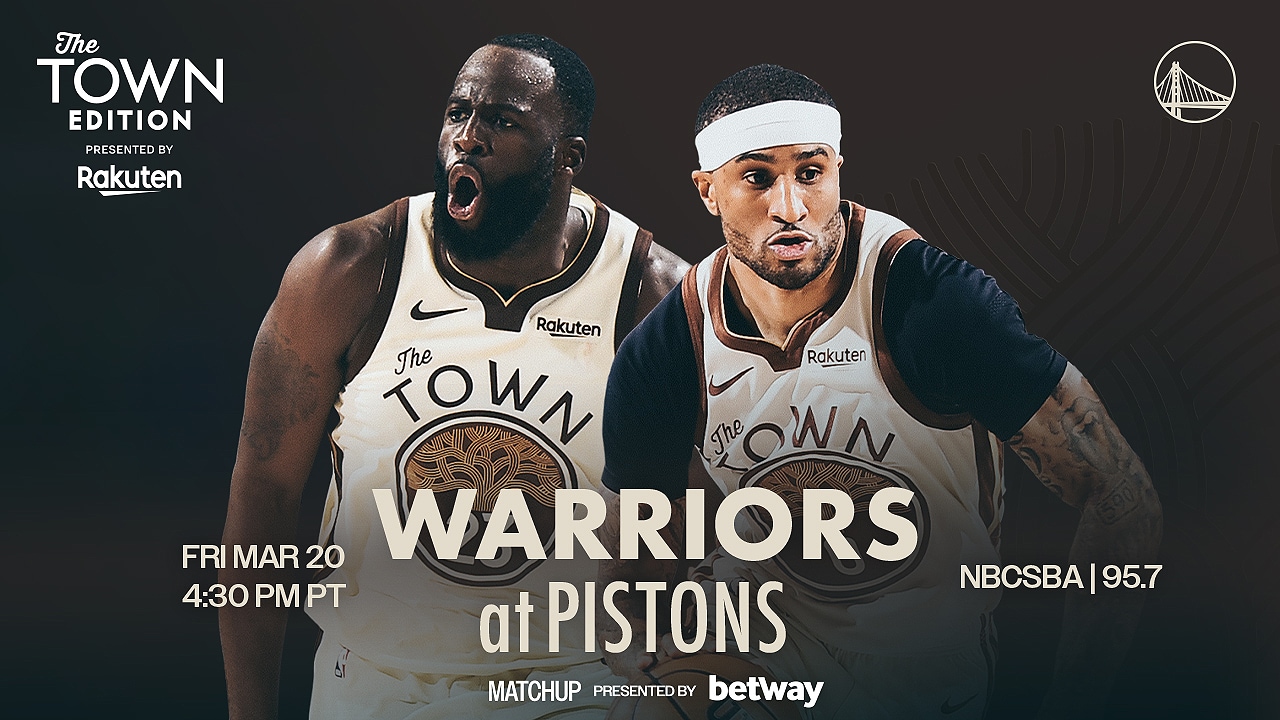 Game Preview: Warriors at Detroit Pistons – 3/20/26 – NBA