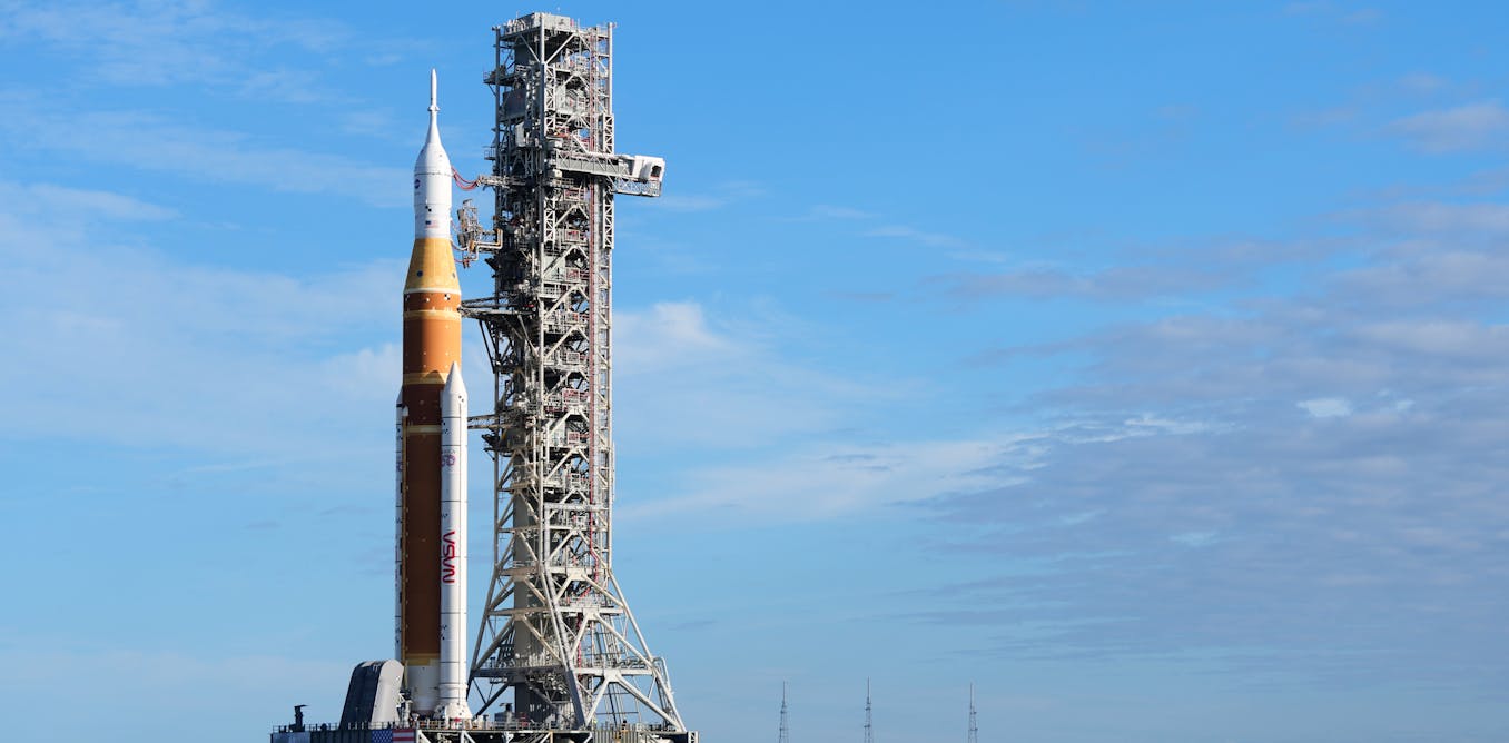 NASA’s Artemis II mission will take an astronaut crew around the Moon – a space policy expert describes the long road to launch