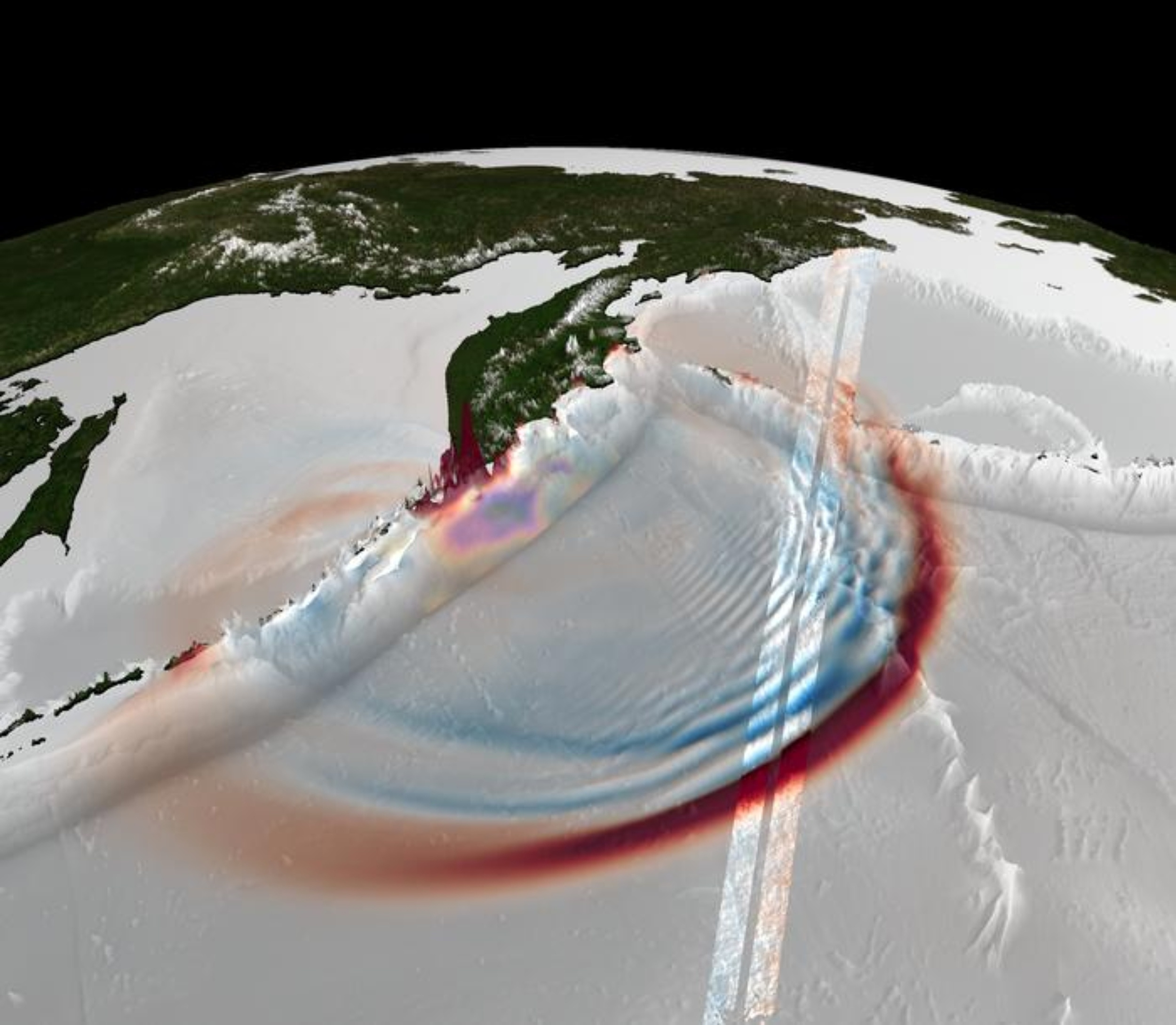 Hidden tsunami waves reveal source of powerful earthquake