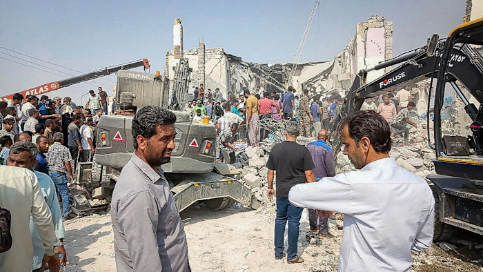 Strike on Iranian primary school kills dozens, authorities say