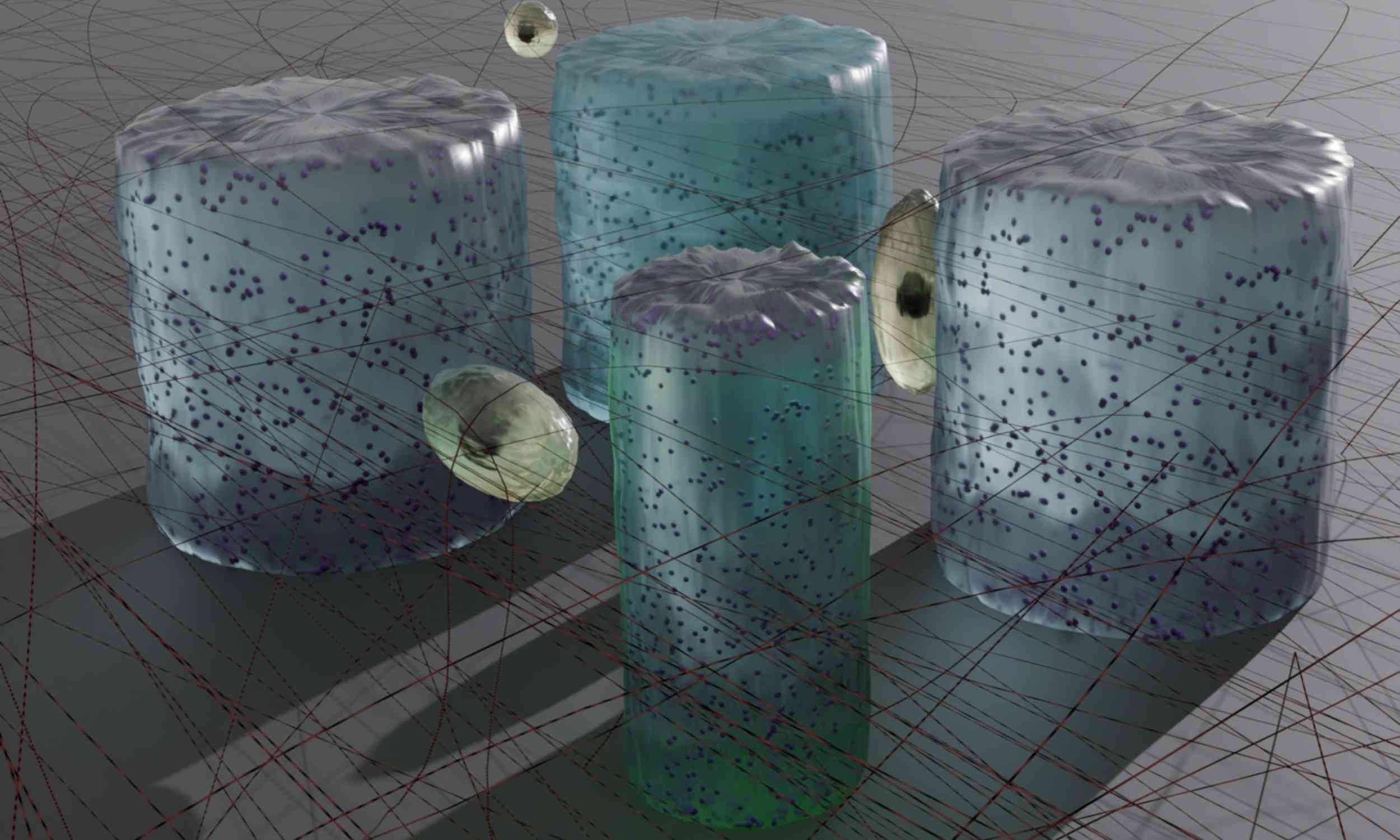 Scientists build tiny hydrogel machines that mimic living cells