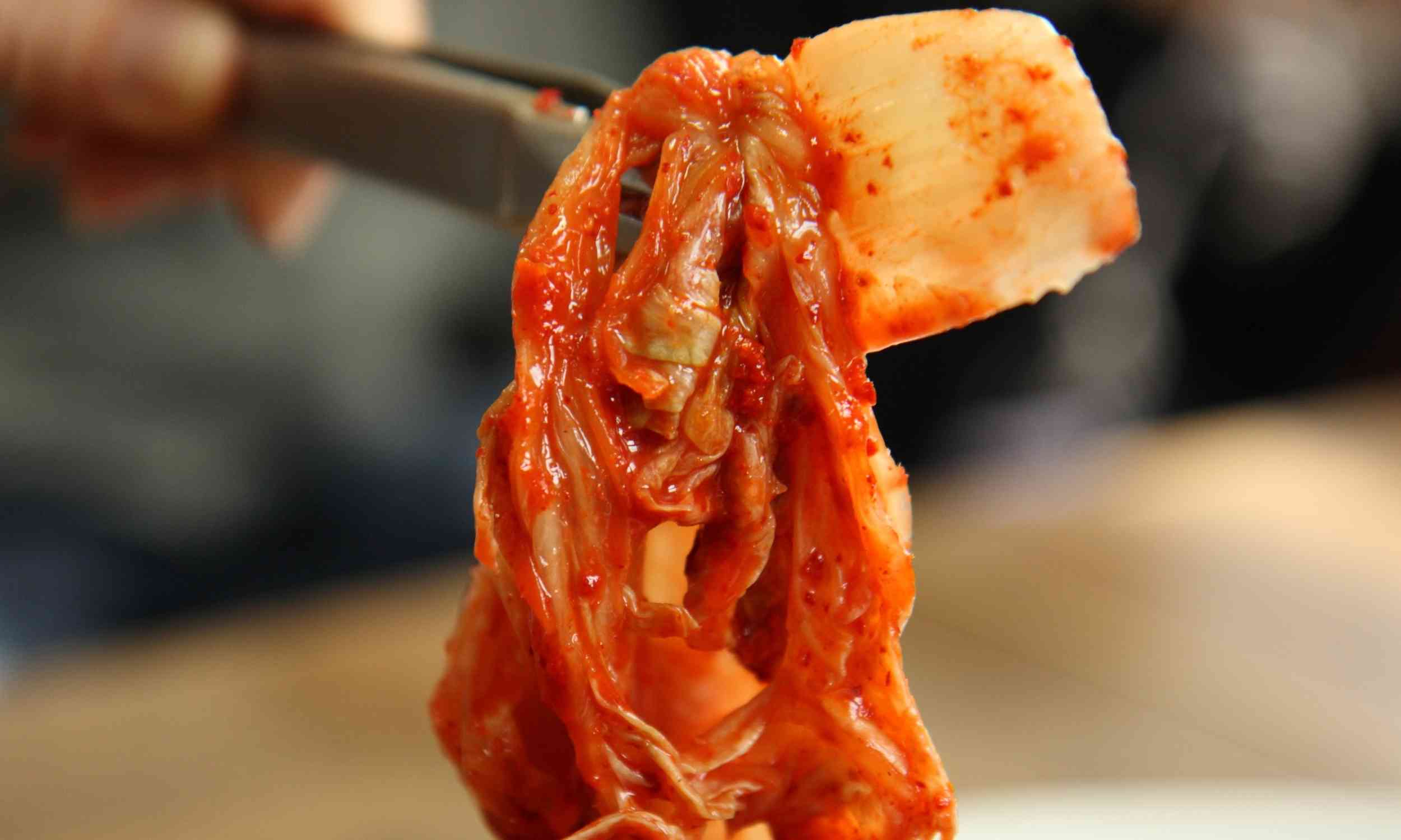 Bacteria found in kimchi helps rid your body of microplastics