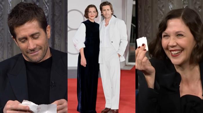 Jake Gyllenhaal finds meaningful note tucked in ‘The Late Show’ couch by sister