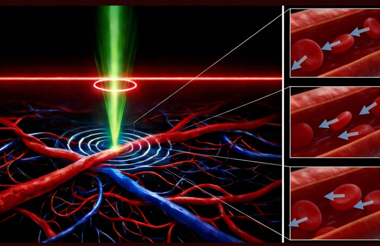 Tracking Red Blood Cells Through Brain