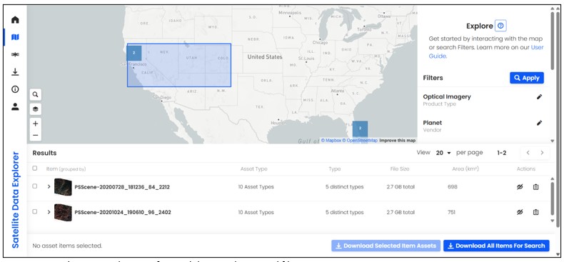 Satellite Data Explorer – NASA Science