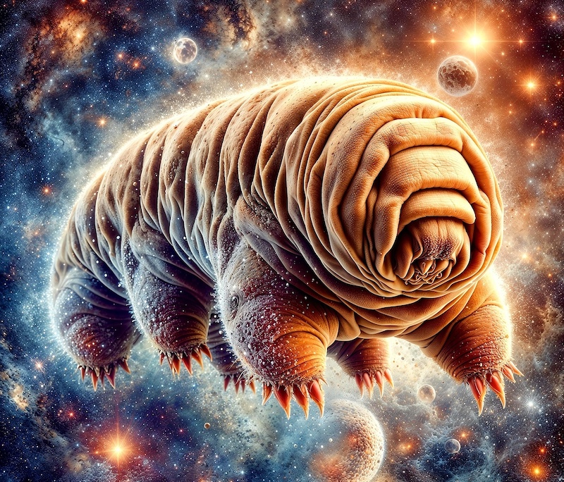 Water bears on Mars: Tardiguardians of the Galaxy?