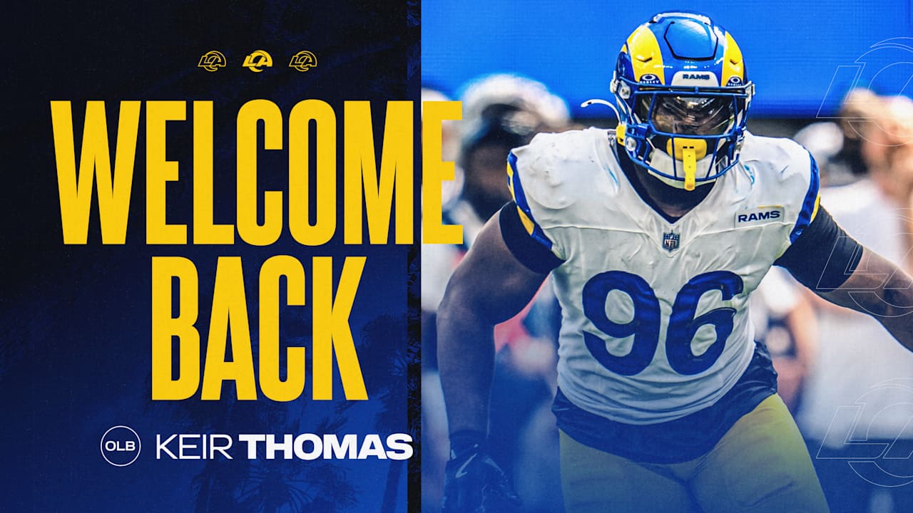 Rams agree to terms with outside linebacker Keir Thomas on one-year deal