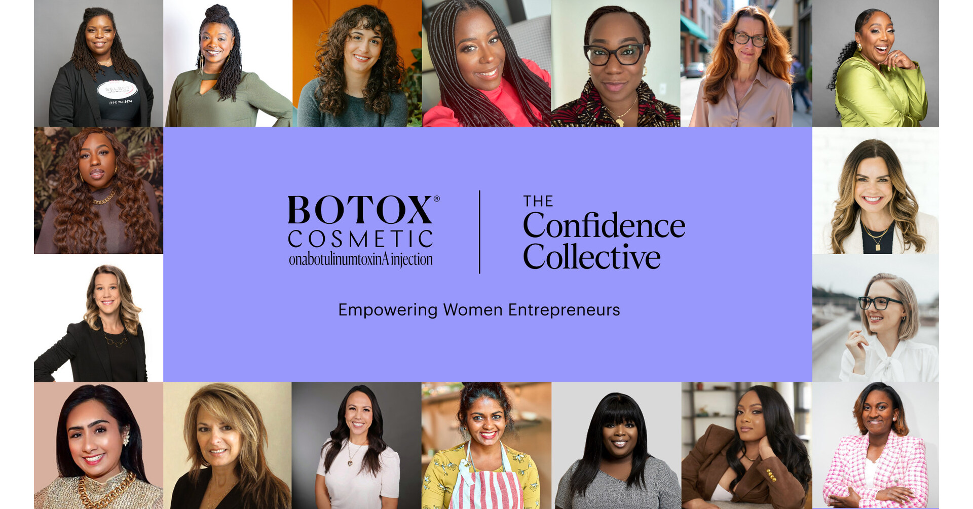 BOTOX® Cosmetic (onabotulinumtoxinA) Empowers Women Entrepreneurs Through “The Confidence Collective” for Fourth Year