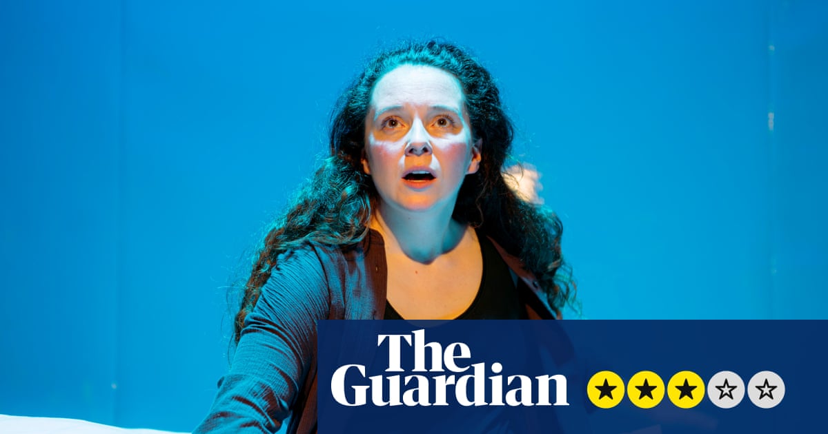 Gush review – Jessica Hardwick is superb as a mother-to-be surfing a maelstrom of emotions | Theatre