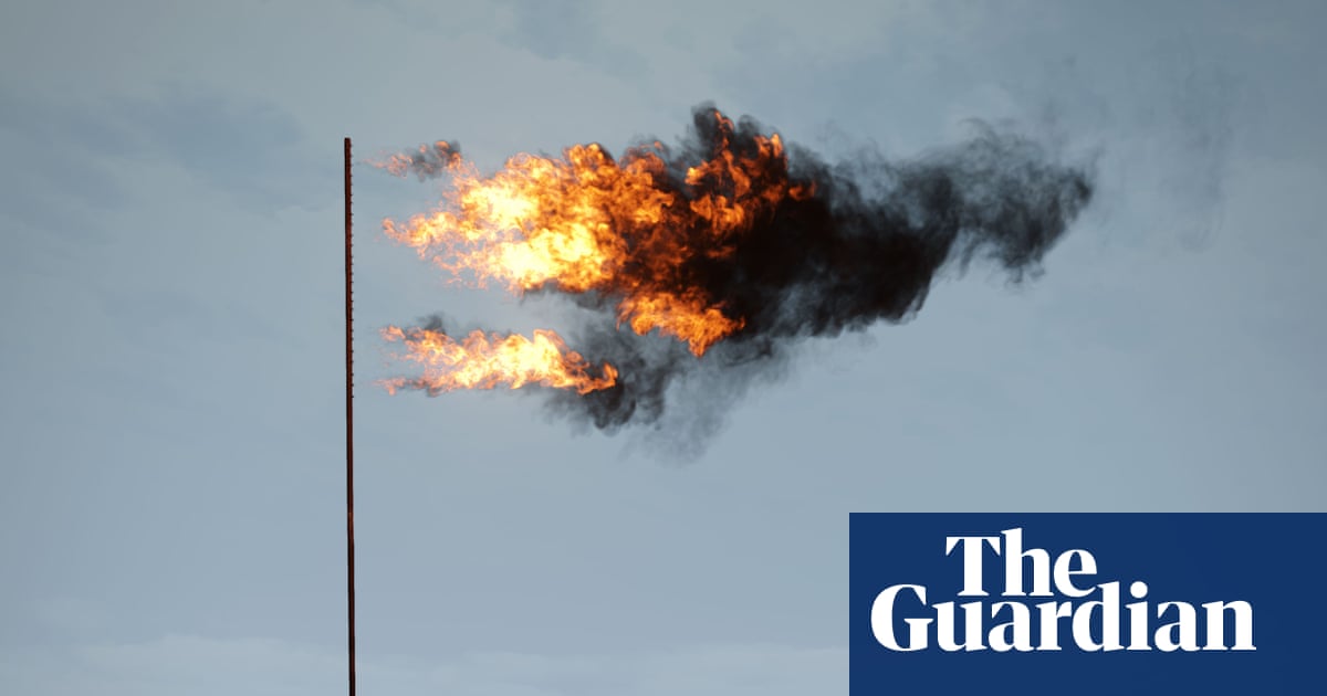 Filthy fossil fuels, a dizzying debut and the ominous side of the moon – the week in art | Art and design