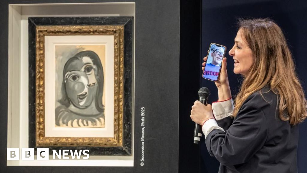 Man wins €1m Picasso painting in €100 charity raffle – BBC