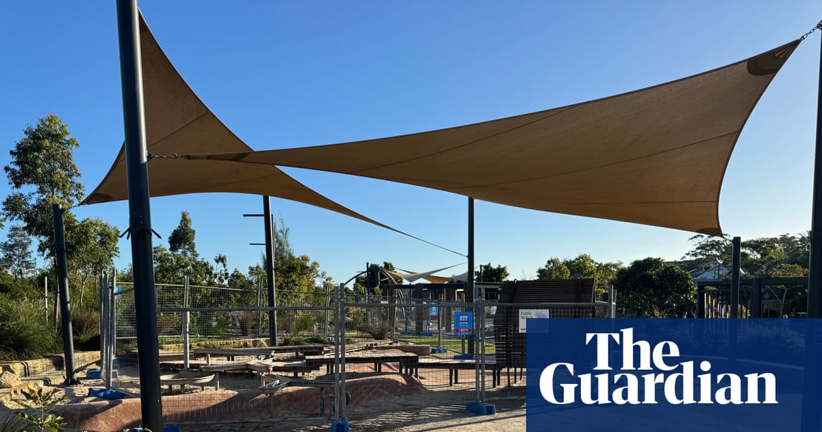 Sydney playground at centre of asbestos mulch scandal closed again after timber found ‘bleeding black tar-like substance’ | Sydney