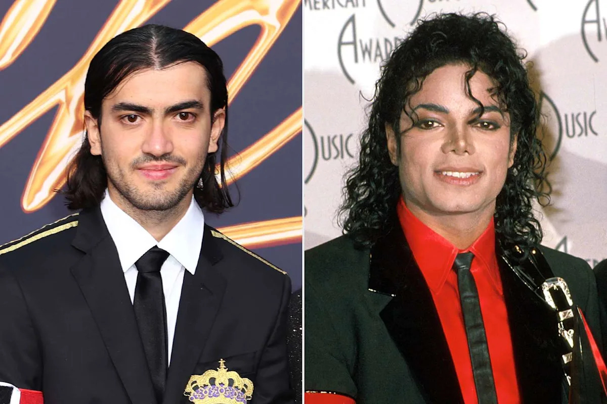Michael Jackson’s Son Bigi ‘Blanket’ Jackson, 24, Makes Rare Public Appearance with Family to Promote Late Dad’s New Biopic
