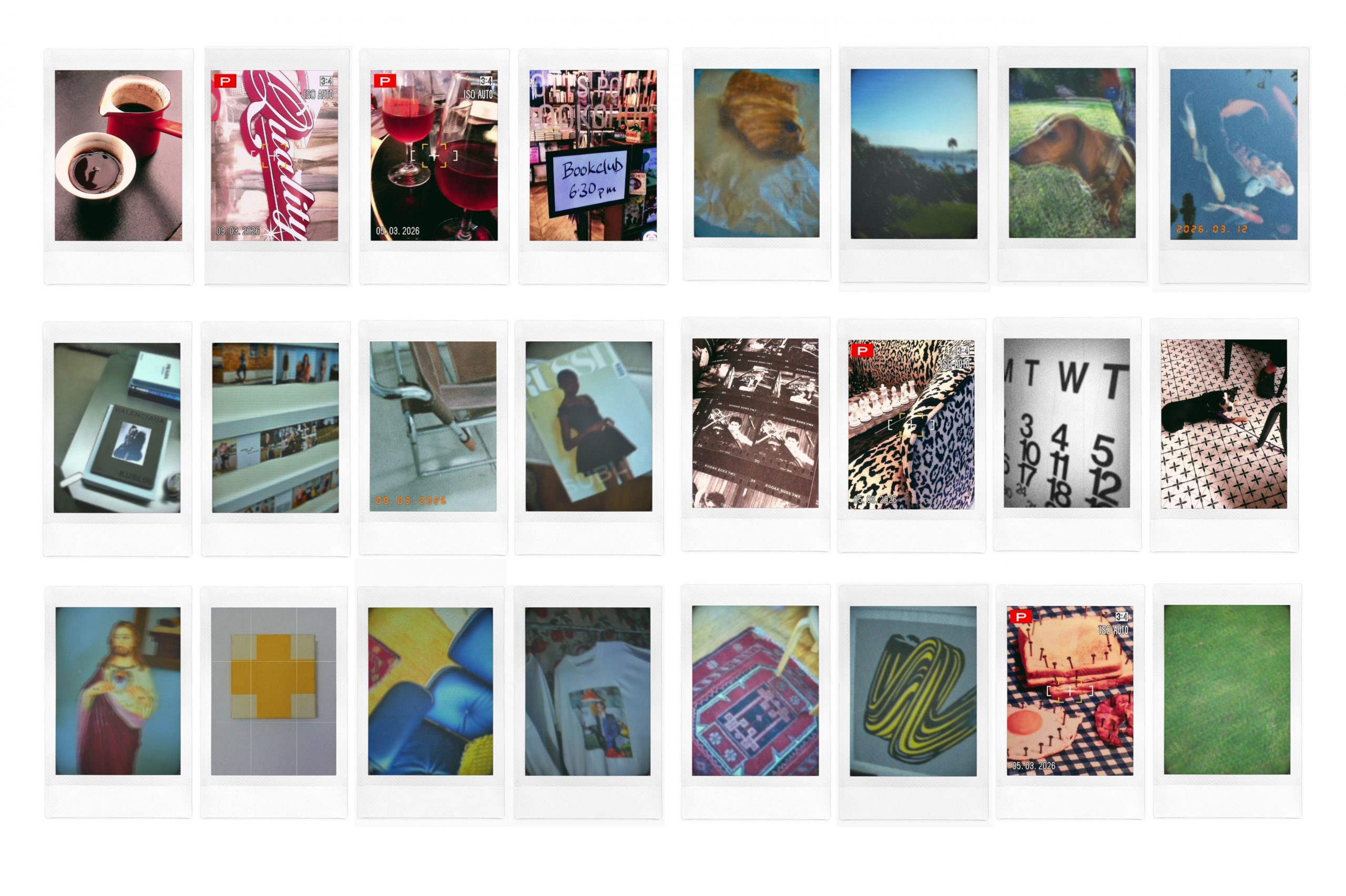 Everything we captured on the Fuji instax mini Evo Cinema camera