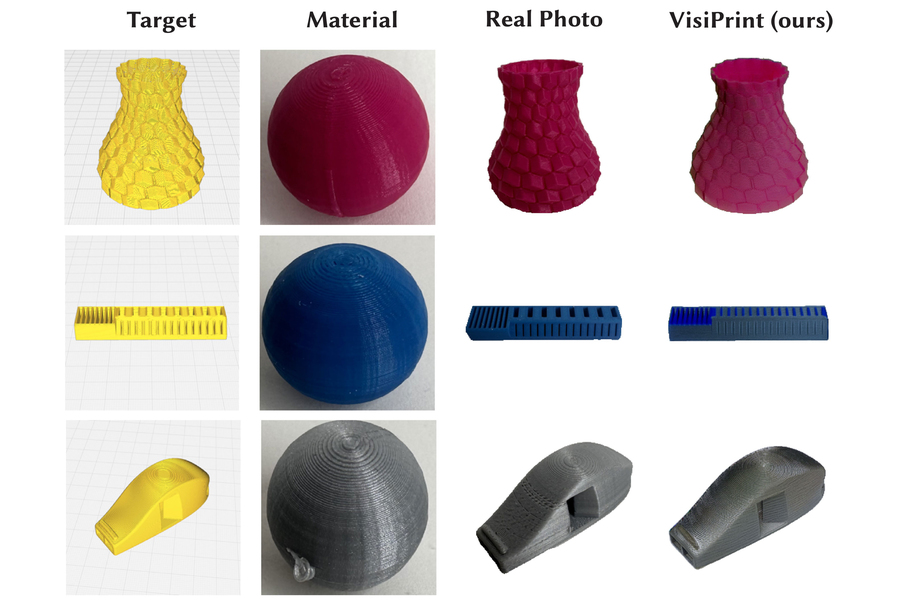 MIT’s VisiPrint Uses AI to Show Exactly How a 3D Print Will Look Before It’s Made