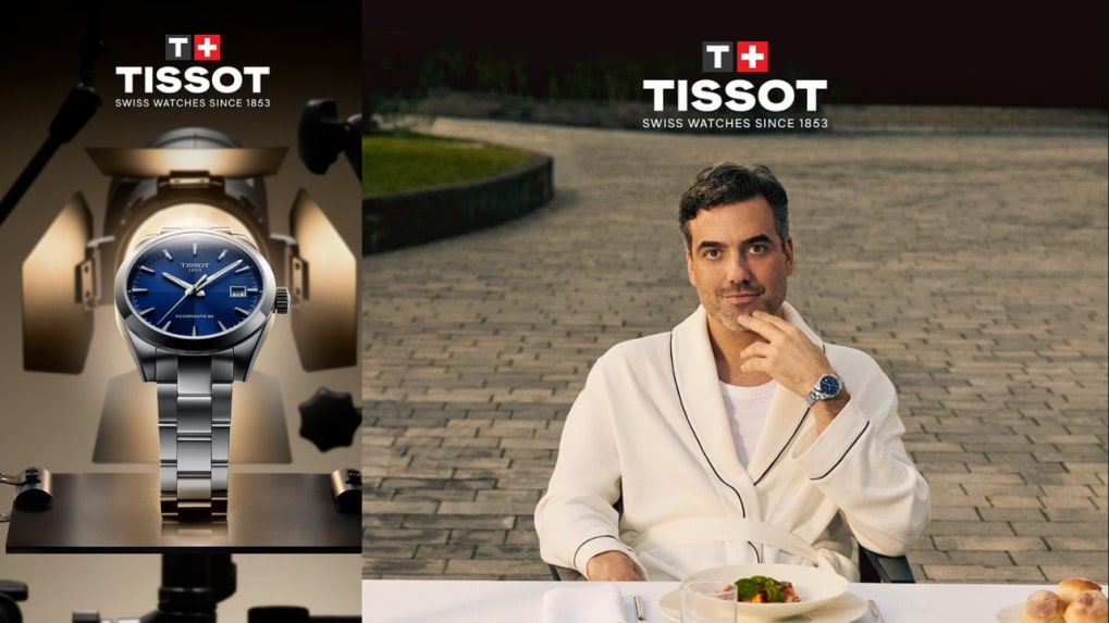 Swiss watch brand Tissot launches ‘When confidence whispers from the wrist’ campaign featuring Daniel Ings