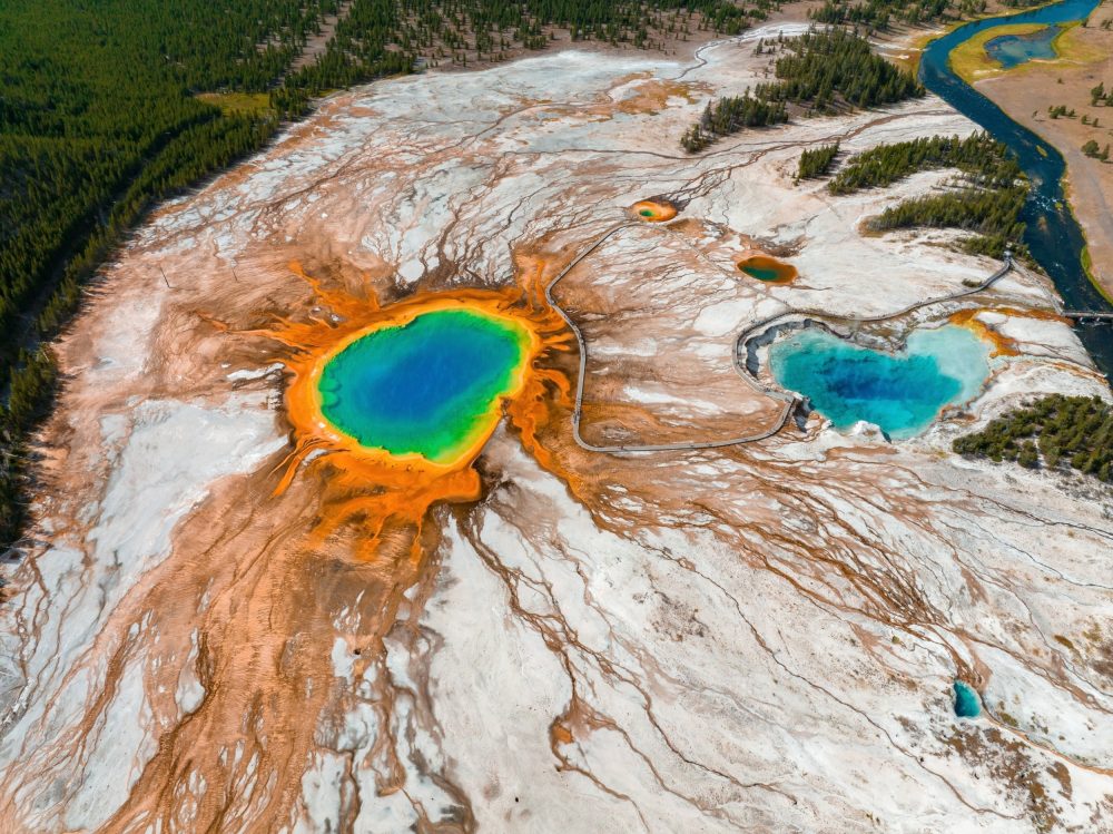 Yellowstone’s magma source may be close to the surface