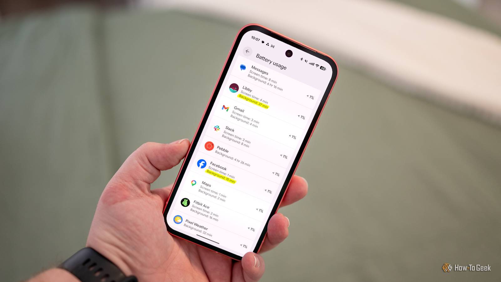 Here’s how I found Android apps that were secretly draining battery in the background