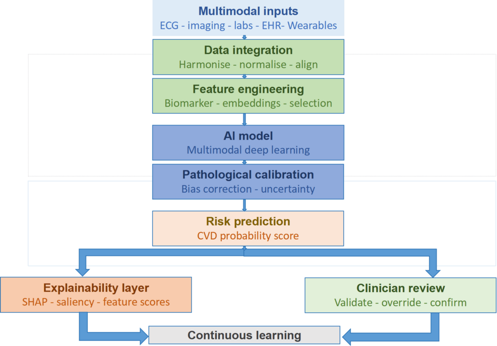 Artificial Intelligence-Driven Integrated Risk Assessment of Cardiovascular Disease (AIRA-CVD): A Technical Framework Incorporating Inflammatory Biomarker Signatures and Histopathological Vascular Remodeling