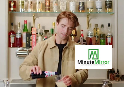 Robert Pattinson goes behind the bar in Vogue surprise appearance