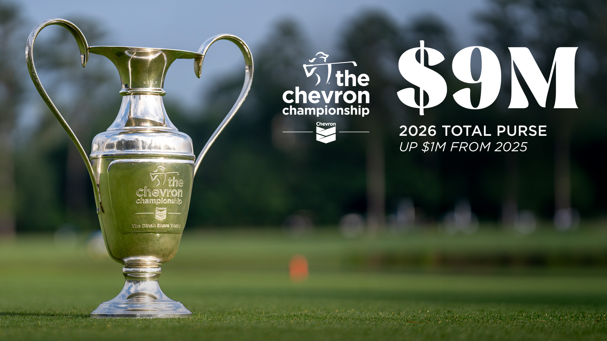 The Chevron Championship announces purse increase to $9 million beginning in 2026 – LPGA