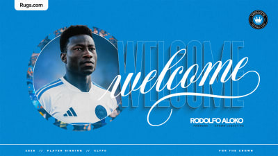 Charlotte FC Signs Forward Rodolfo Aloko to First Team Contract