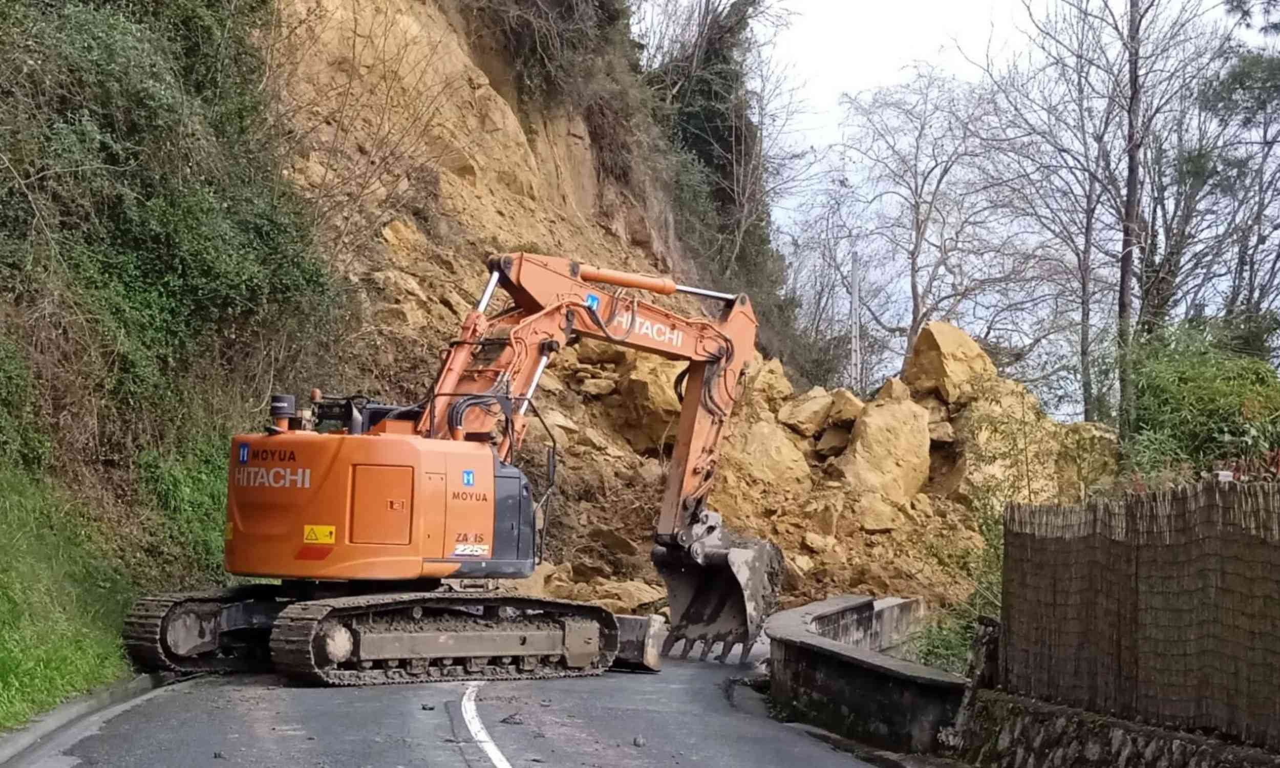 Study finds acoustic patterns emitted just before landslides happen