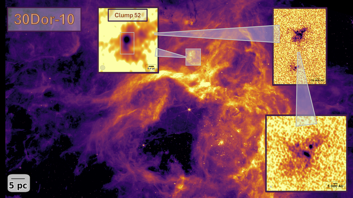 ALMA Witnesses Star Birth Beyond the Milky Way
