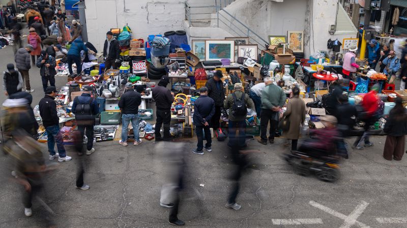 The story behind Seoul’s massive Sunday street market