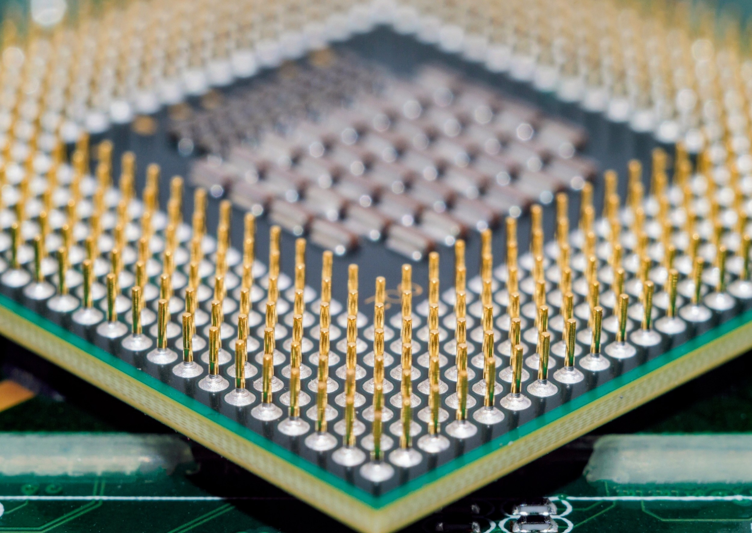 Microchip damage may start with a single quantum event