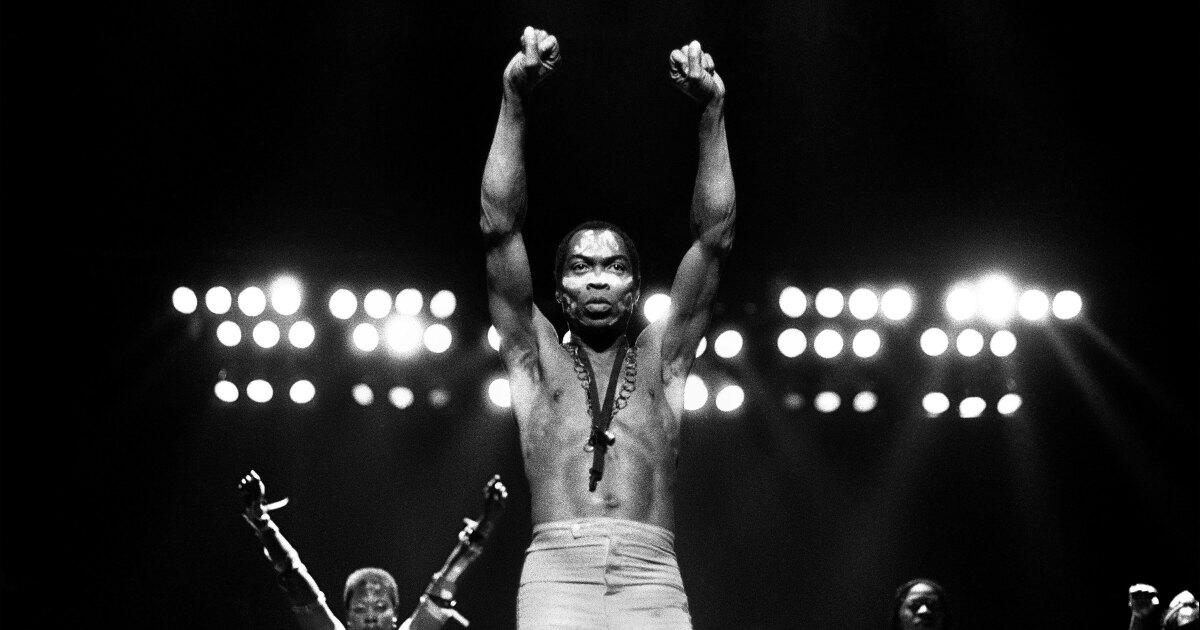 Fela Kuti is the first African artist to enter the Rock & Roll Hall of Fame