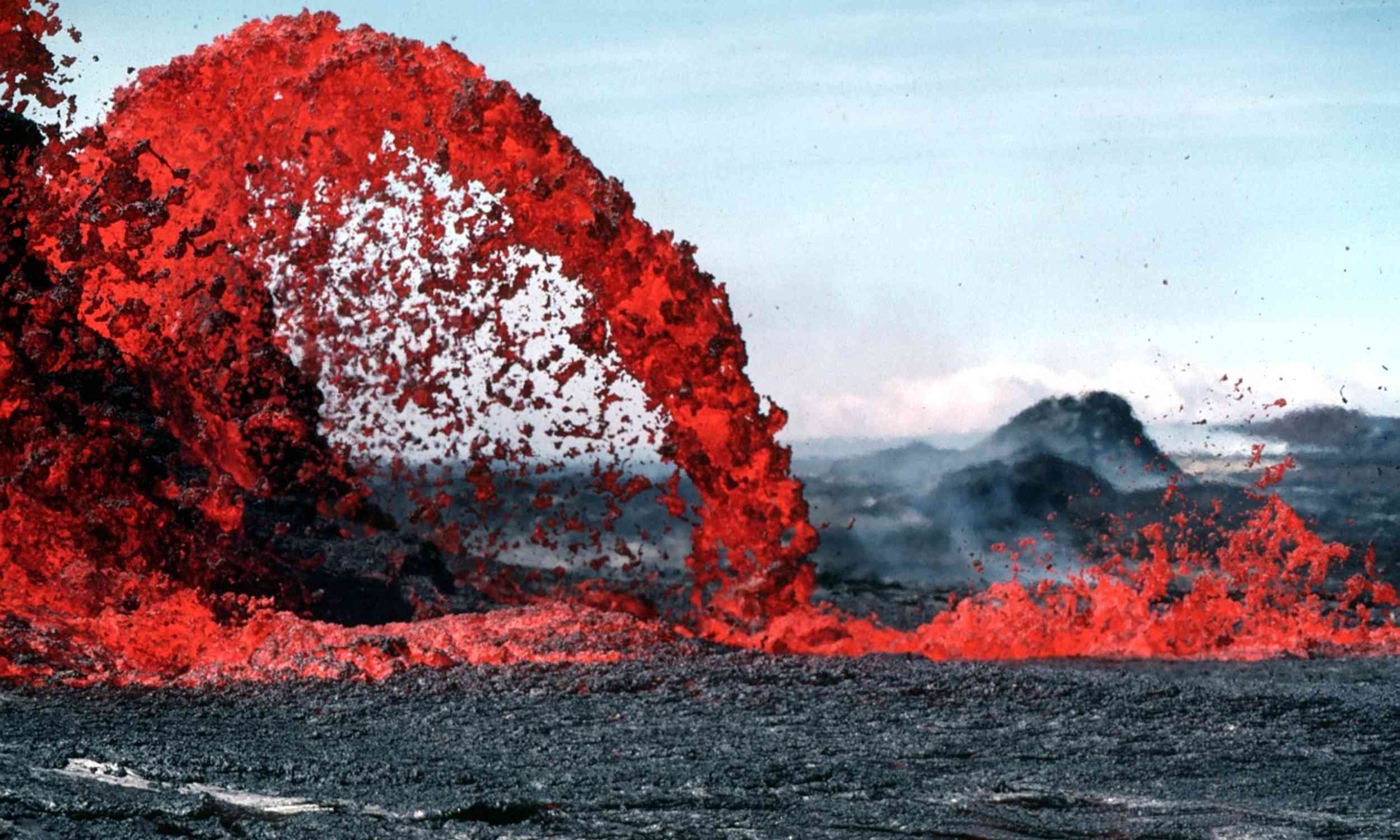 Volcanoes emit faint but detectable signals before they erupt