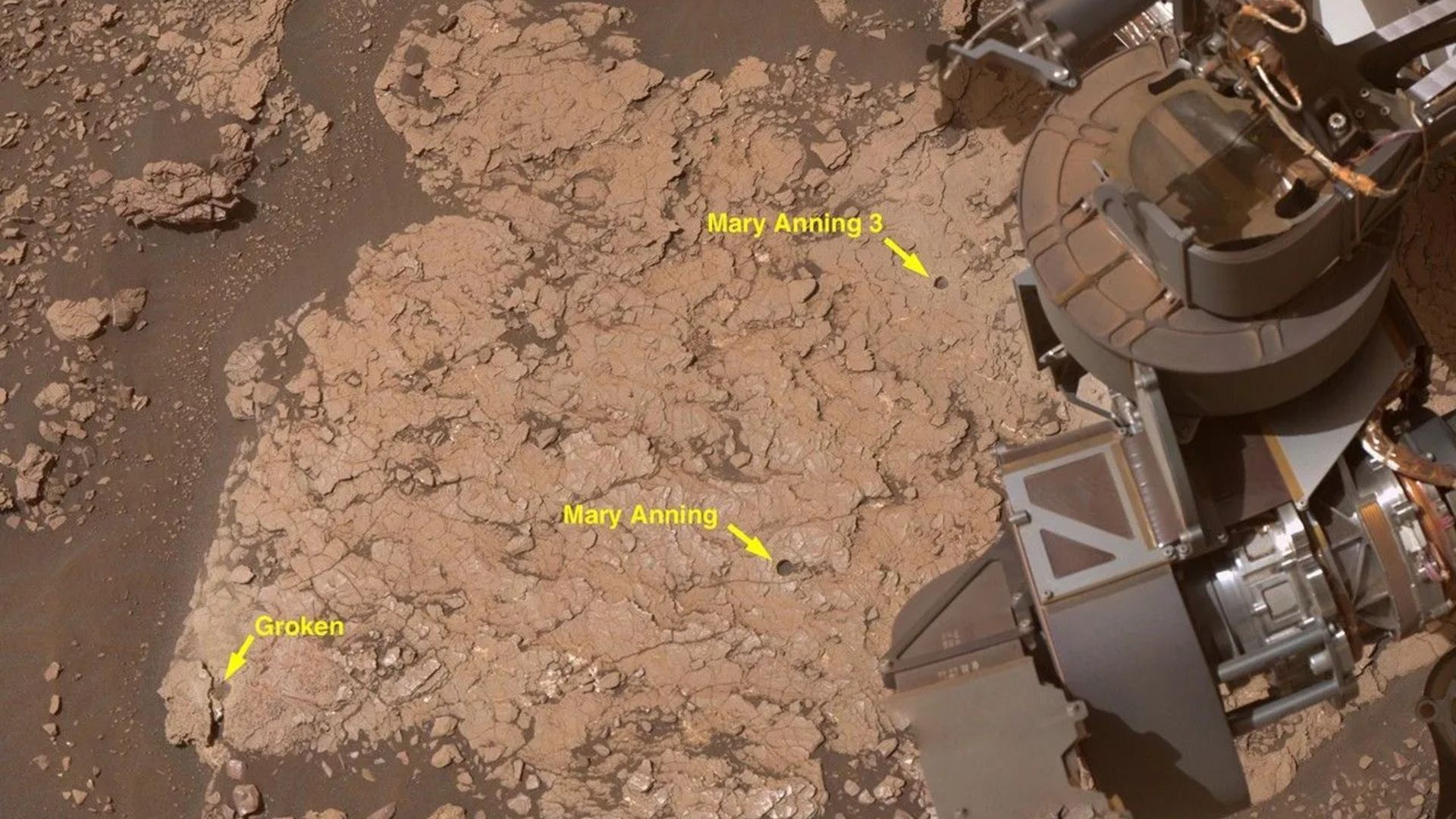 NASA Curiosity rover uncovers rock with 7 new organic molecules on Mars
